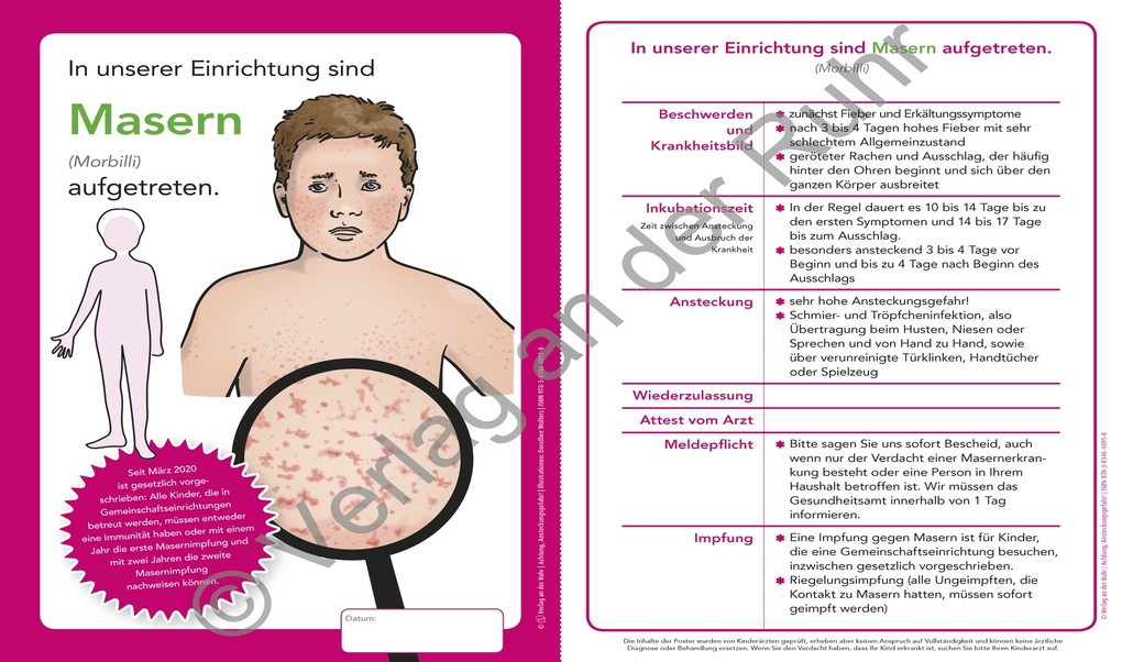 Weitere Ansicht: Achtung, Ansteckungsgefahr! - Verständliche Aushänge und Merkblätter zu übertragbaren Krankheiten | Ulrike Breckling, Redaktionsteam Verlag an der Ruhr