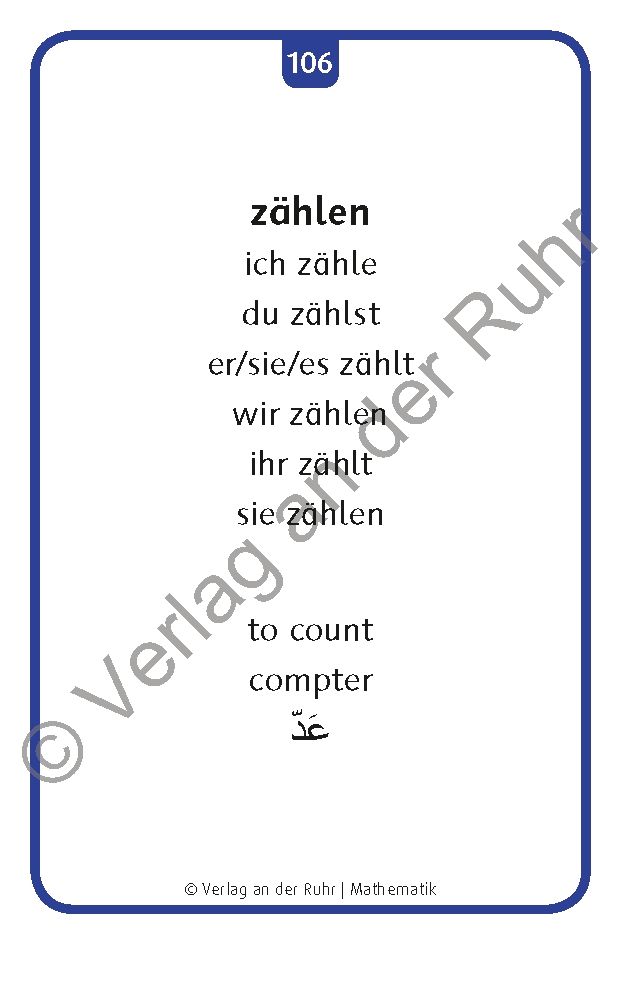 Weitere Ansicht: Deutschlernen mit Bildern - Mathematik