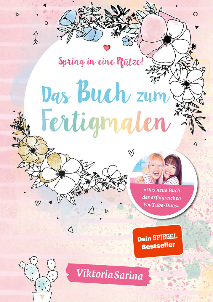 Weitere Ansicht: Spring in eine Pfütze! Das Buch zum Fertigmalen | ViktoriaSarina