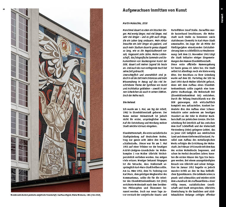 Weitere Ansicht: Baubezogene Kunst. DDR | Martin Maleschka