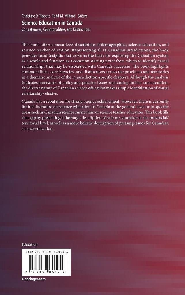 Weitere Ansicht: Science Education in Canada