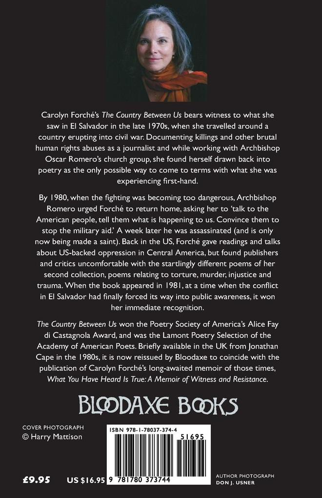 Weitere Ansicht: The Country Between Us | Carolyn Forche