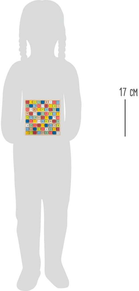 Weitere Ansicht: Buntes Sudoku "Educate"