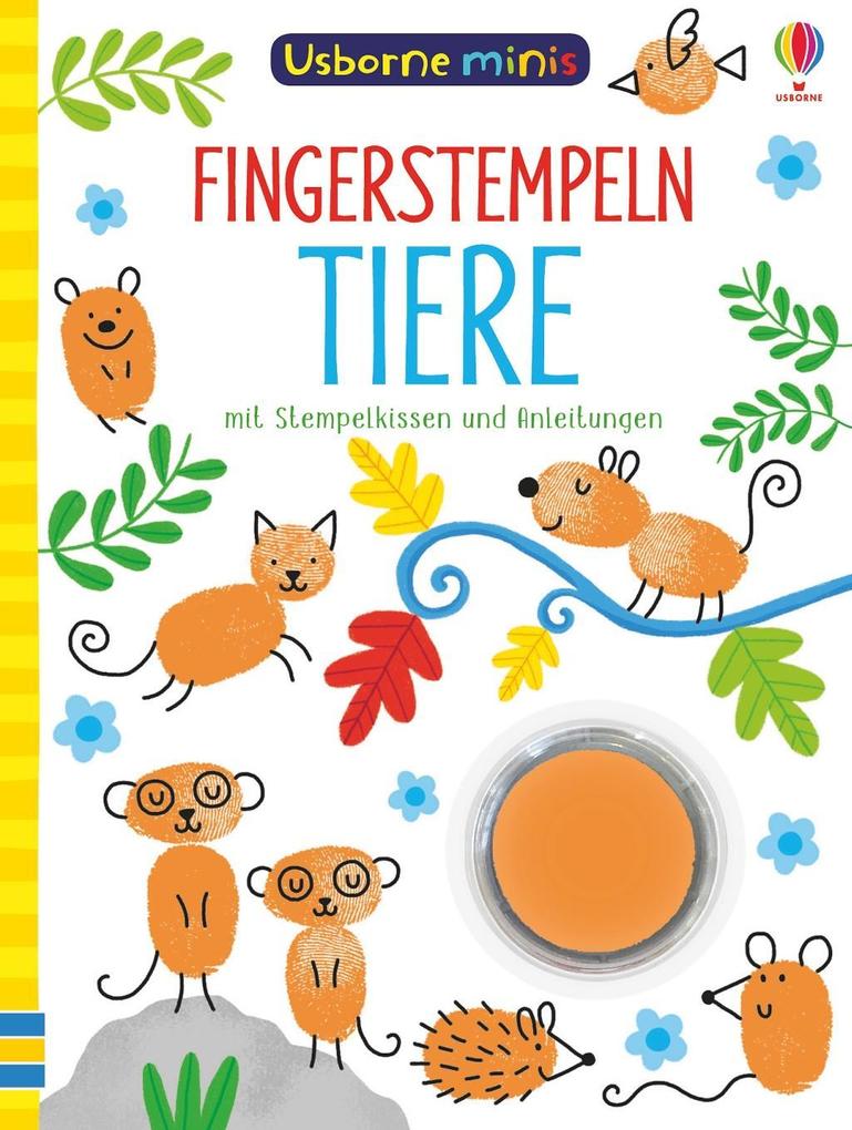 Produktbild: Usborne Minis - Fingerstempeln: Tiere | Sam Smith