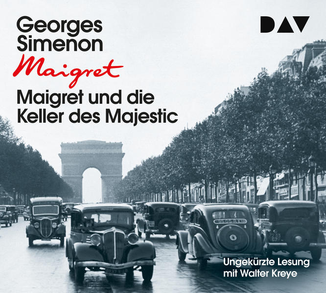 Produktbild: Maigret und die Keller des Majestic, 4 Audio-CDs | Georges Simenon