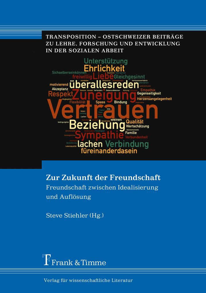 Produktbild: Zur Zukunft der Freundschaft