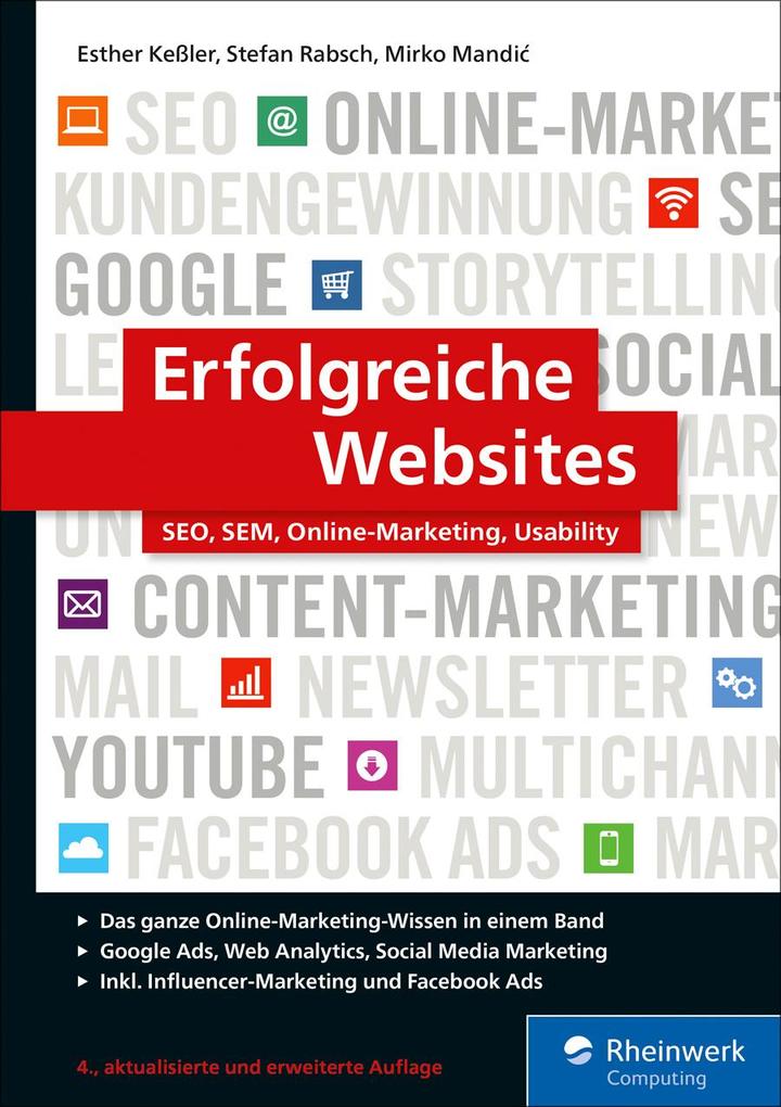 Produktbild: Erfolgreiche Websites | Stefan Rabsch, Mirko Mandic, Esther Keßler