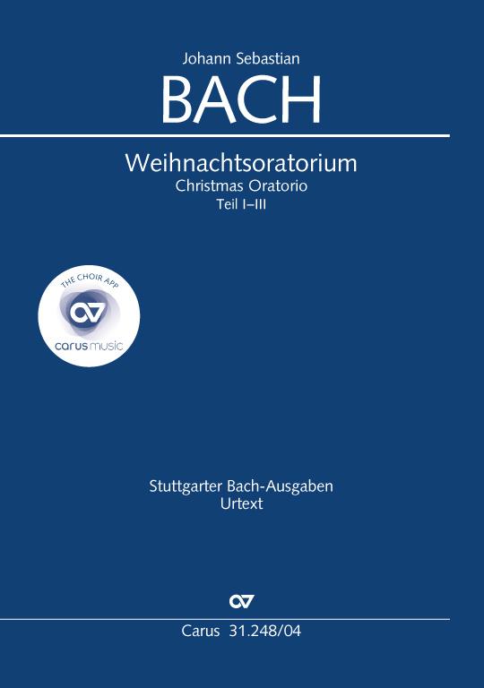 J. S. Bach: Weihnachtsoratorium, Teile I-III als Buch (kartoniert)