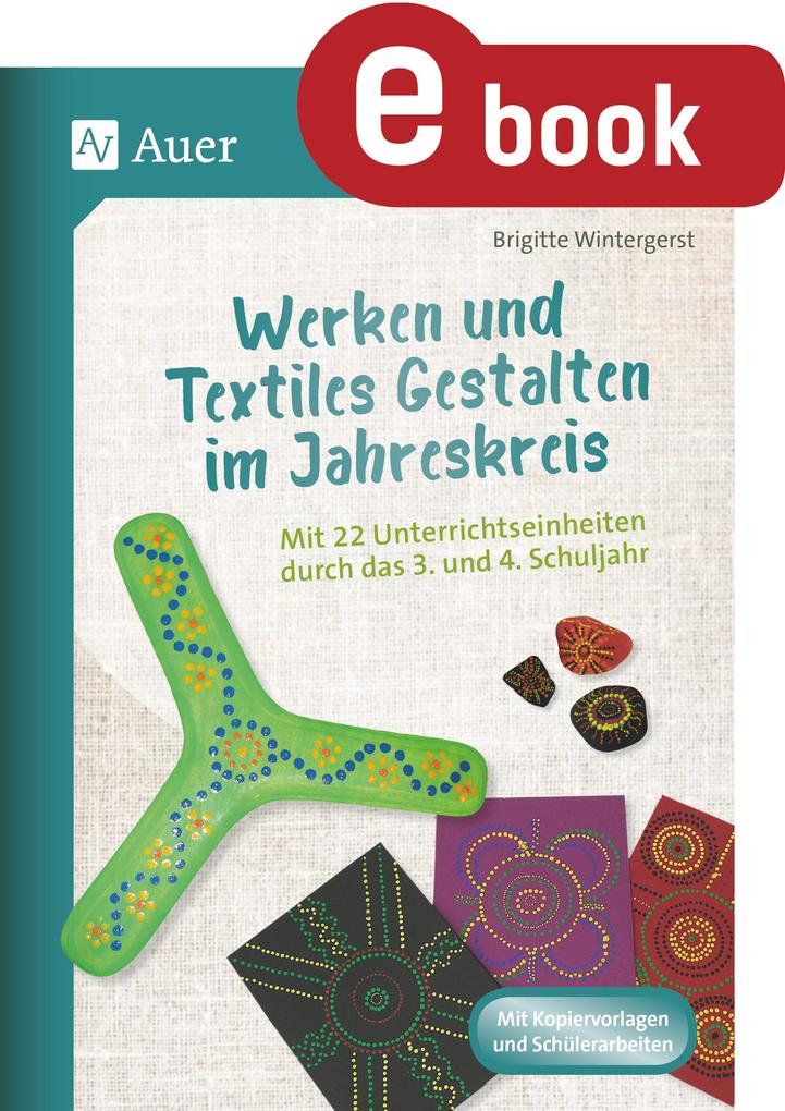 Produktbild: Werken und Textiles Gestalten im Jahreskreis | Brigitte Wintergerst