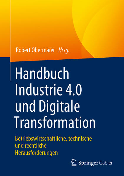 Produktbild: Handbuch Industrie 4.0 und Digitale Transformation