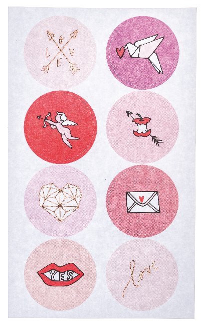 Weitere Ansicht: Sticker, Liebe