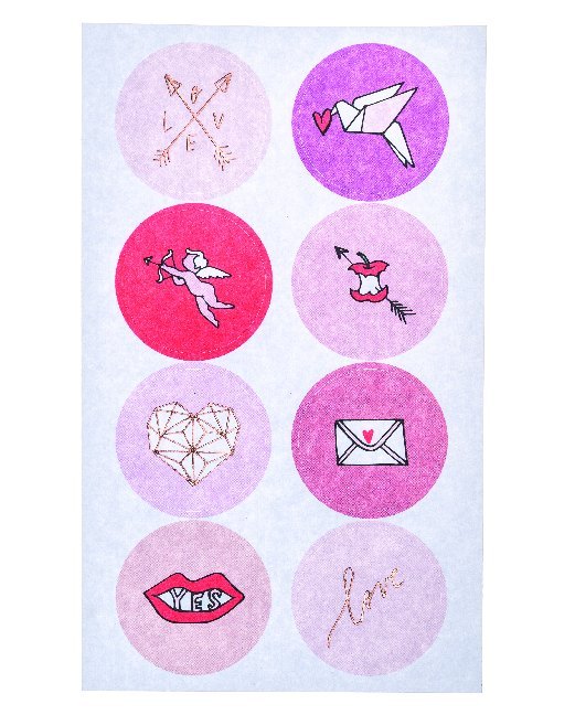 Weitere Ansicht: Sticker, Liebe