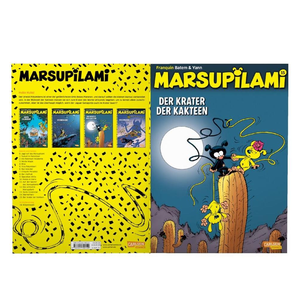 Weitere Ansicht: Marsupilami 15: Der Krater der Kakteen | André Franquin, Yann