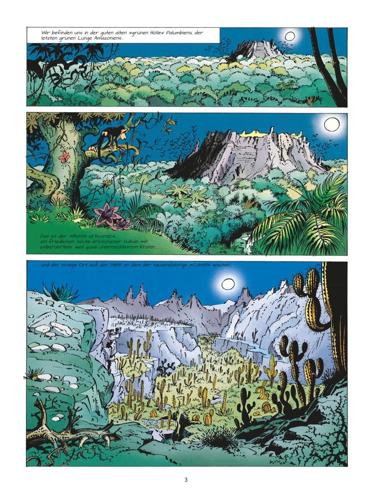 Weitere Ansicht: Marsupilami 15: Der Krater der Kakteen | André Franquin, Yann