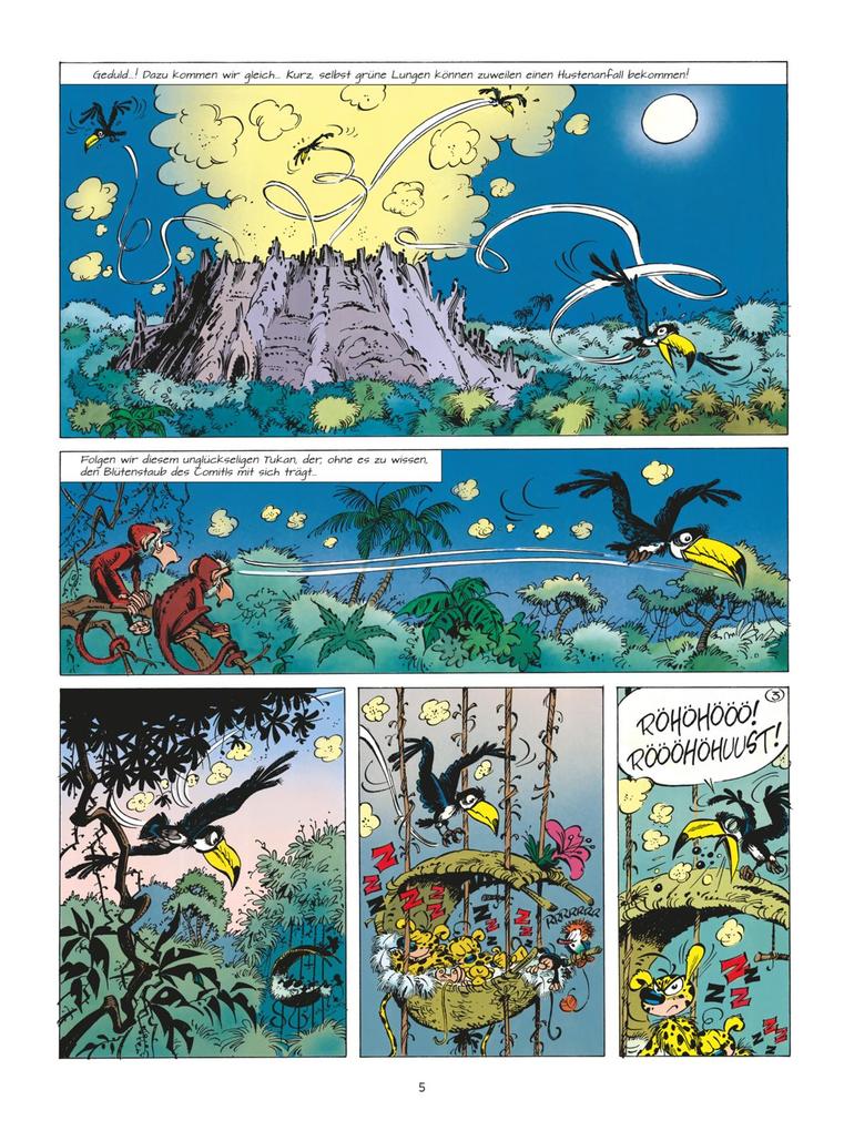 Weitere Ansicht: Marsupilami 15: Der Krater der Kakteen | André Franquin, Yann