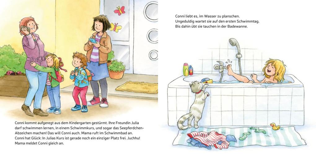 Weitere Ansicht: Conni macht das Seepferdchen (Neuausgabe) | Liane Schneider