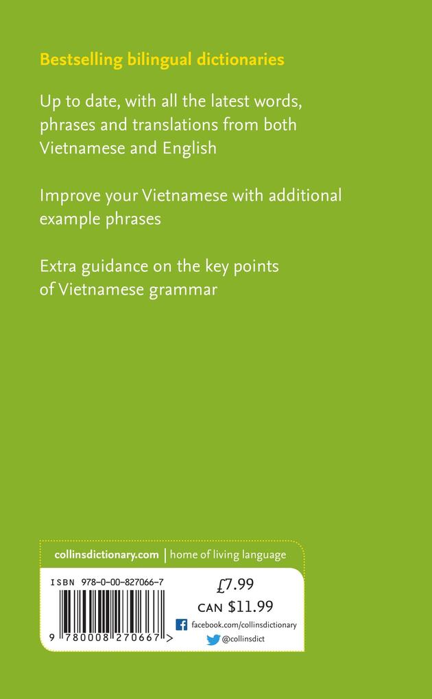 Weitere Ansicht: Collins Vietnamese Dictionary: Essential Edition | Collins Dictionaries
