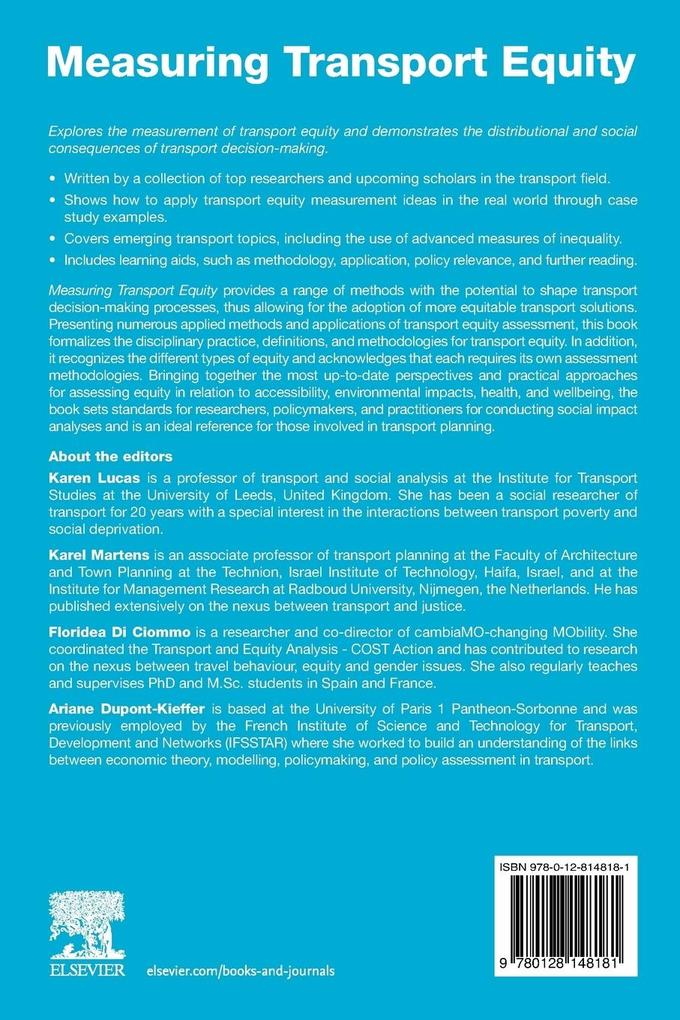 Weitere Ansicht: Measuring Transport Equity