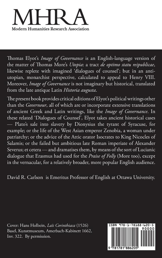 Weitere Ansicht: The Image of Governance | Thomas Elyot