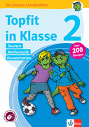 Topfit in Klasse 2 - Deutsch, Mathematik und Konzentration. Übungsbuch