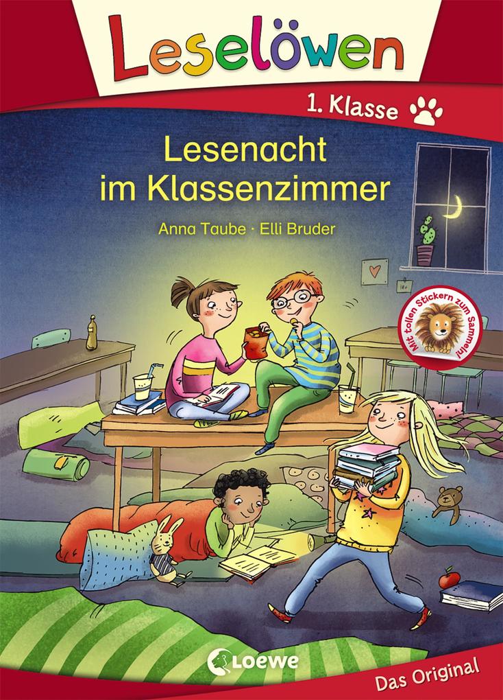Produktbild: Leselöwen 1. Klasse - Lesenacht im Klassenzimmer | Anna Taube