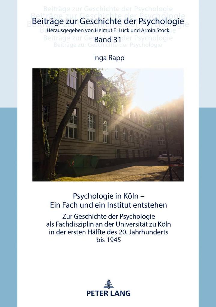 Produktbild: Psychologie in Köln | Inga Rapp