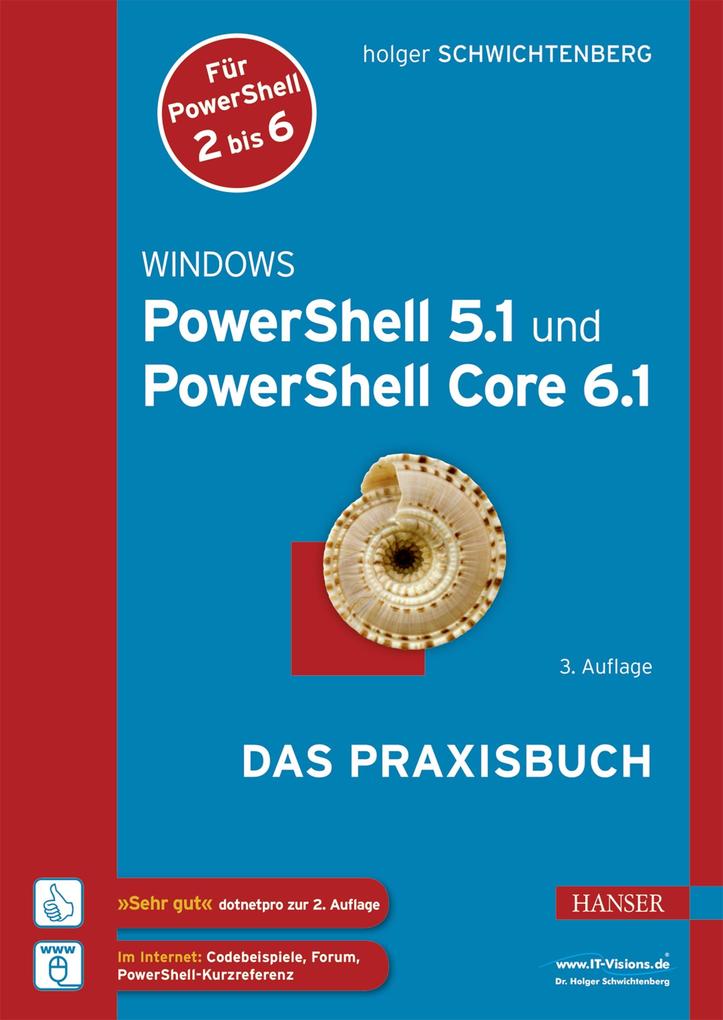 Produktbild: Windows PowerShell 5.1 und PowerShell Core 6.1 | Holger Schwichtenberg