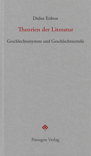 Produktbild: Theorien der Literatur | Didier Eribon