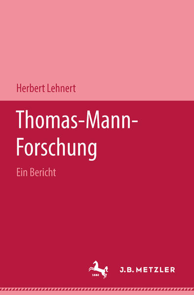 Produktbild: Thomas-Mann-Forschung | Herbert Lehnert