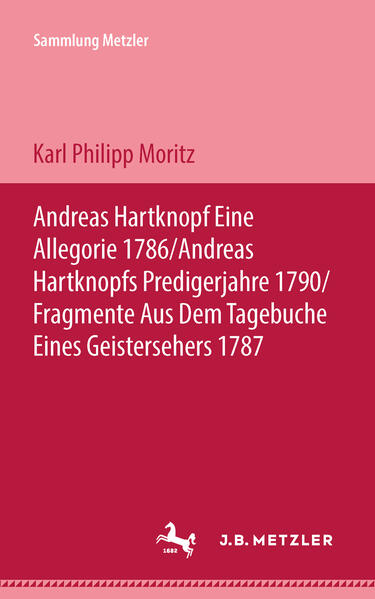 Produktbild: Andreas Hartknopf | Karl Philipp Moritz