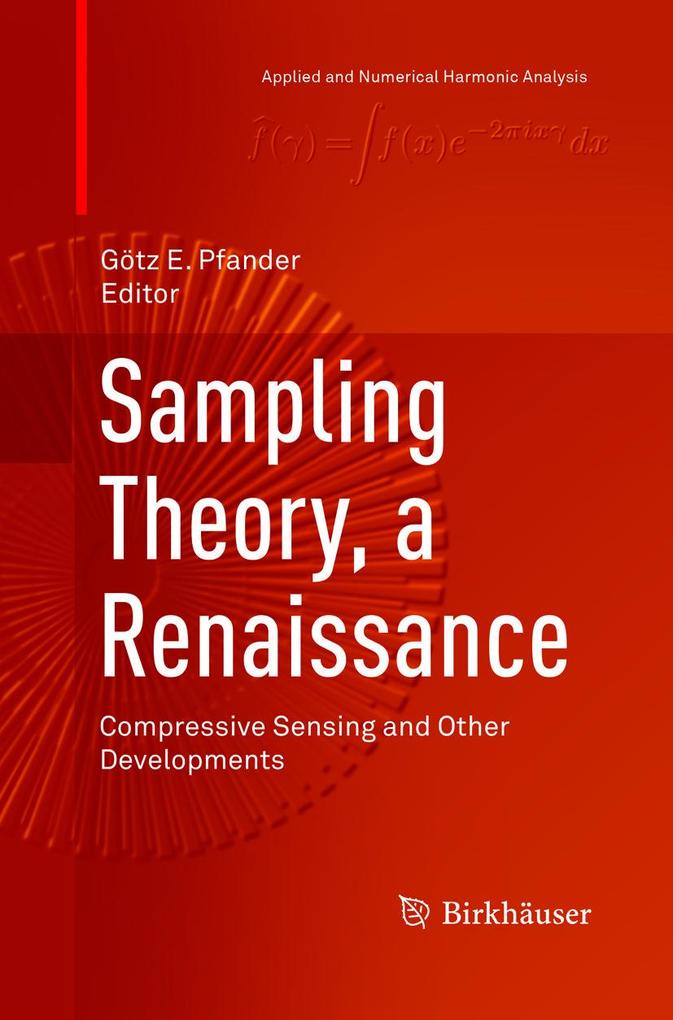Produktbild: Sampling Theory, a Renaissance