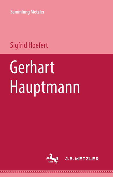 Produktbild: Gerhart Hauptmann | Sigfrid Hoefert