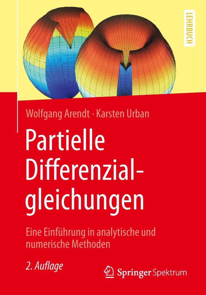 Produktbild: Partielle Differenzialgleichungen | Wolfgang Arendt, Karsten Urban