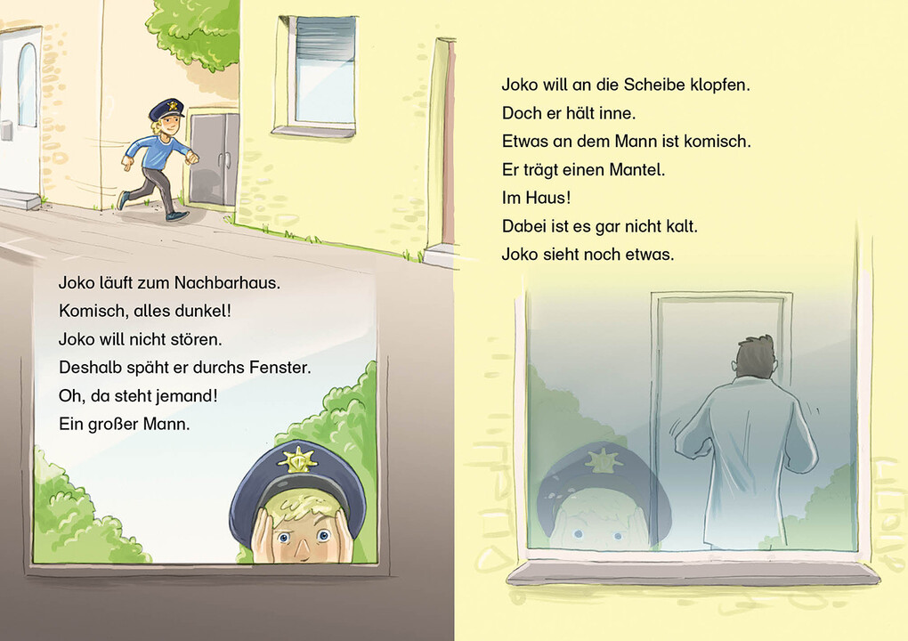 Weitere Ansicht: Leselöwen 2. Klasse - Polizeigeschichten | Michaela Hanauer
