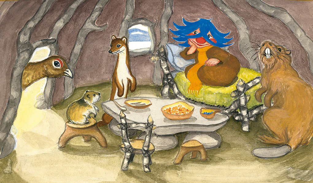 Weitere Ansicht: Plupp baut ein Haus | Inga Borg