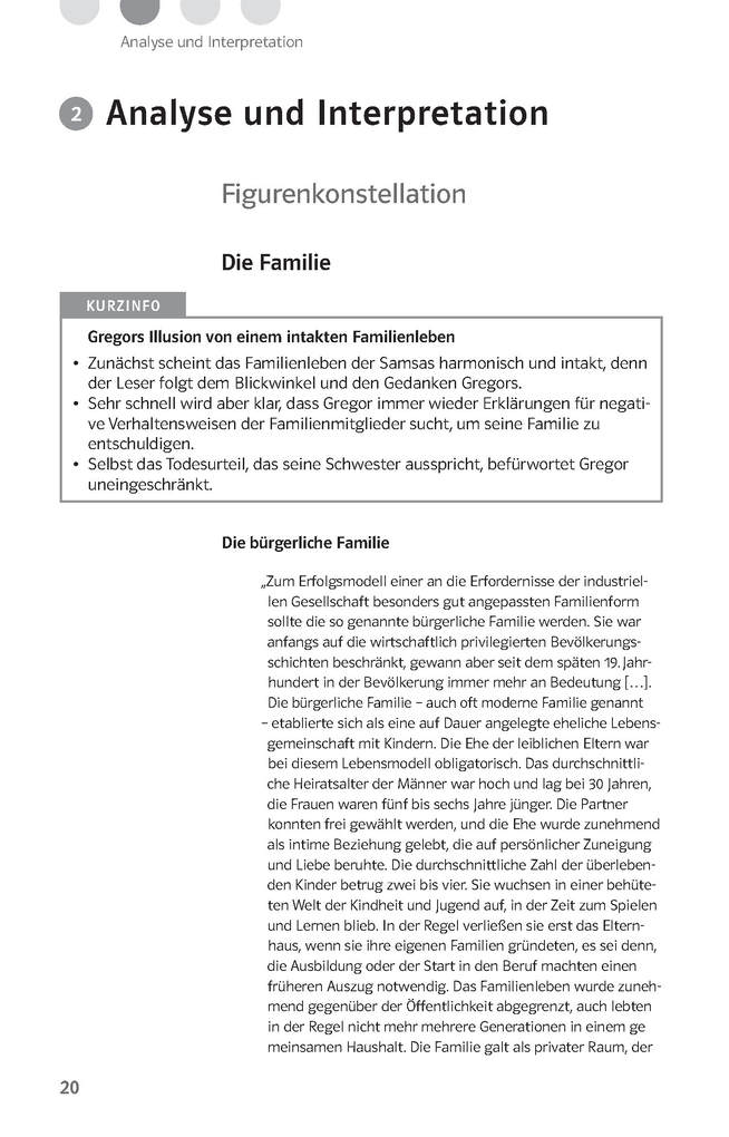 Weitere Ansicht: Lektürehilfen Franz Kafka, "Die Verwandlung". Interpretationshilfe für Oberstufe und Abitur
