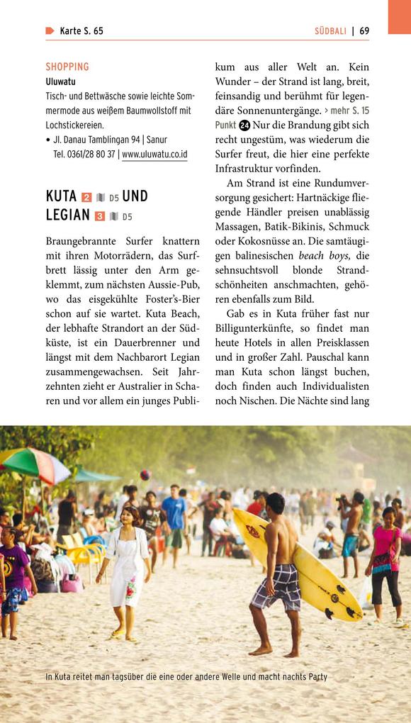 Weitere Ansicht: POLYGLOTT on tour Reiseführer Bali & Lombok | Elke Homburg, Wolfgang Rössig