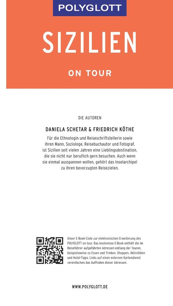 Weitere Ansicht: POLYGLOTT on tour Reiseführer Sizilien | Friedrich Köthe, Daniela Schetar