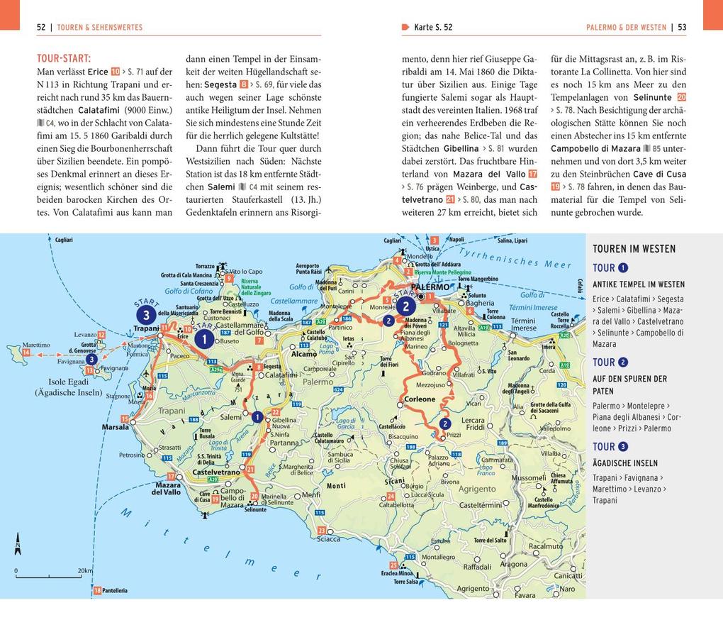 Weitere Ansicht: POLYGLOTT on tour Reiseführer Sizilien | Friedrich Köthe, Daniela Schetar