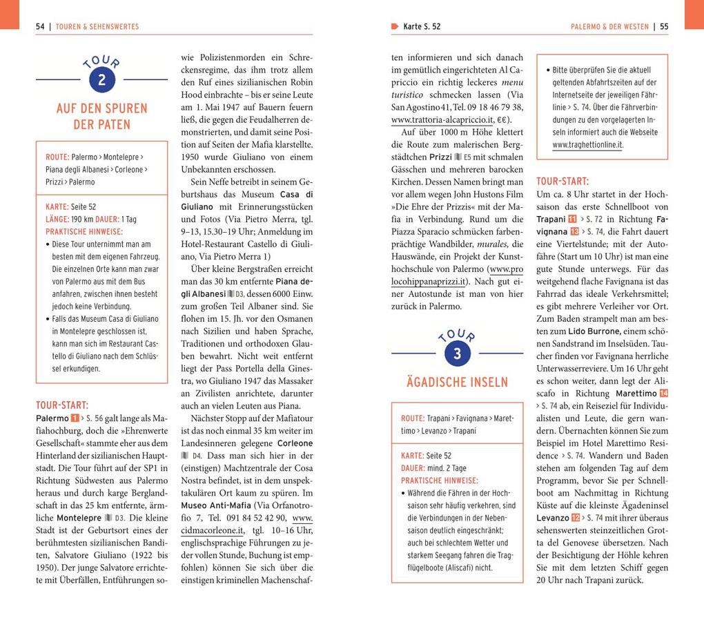 Weitere Ansicht: POLYGLOTT on tour Reiseführer Sizilien | Friedrich Köthe, Daniela Schetar