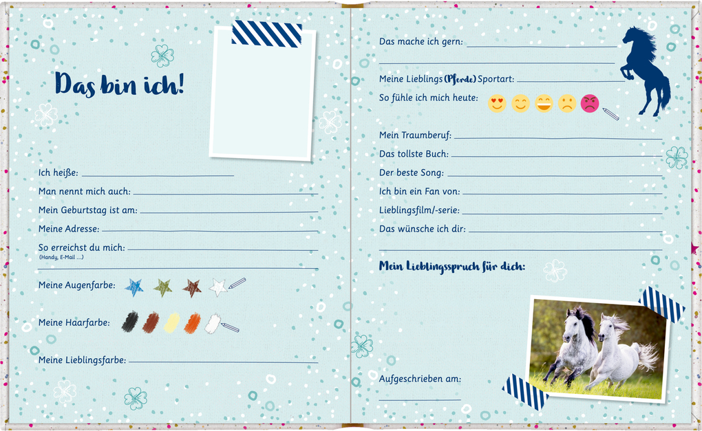 Weitere Ansicht: Freundebuch - Pferdefreunde - Meine Freunde