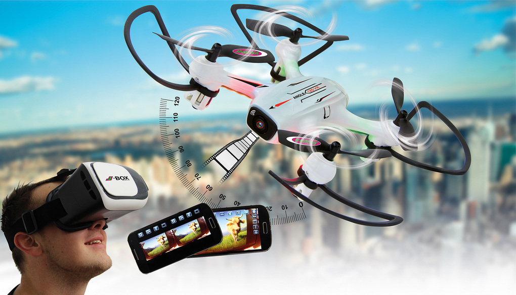 Weitere Ansicht: Jamara - Angle 120 VR Drone WideAngle Altitude HD FPV Wifi