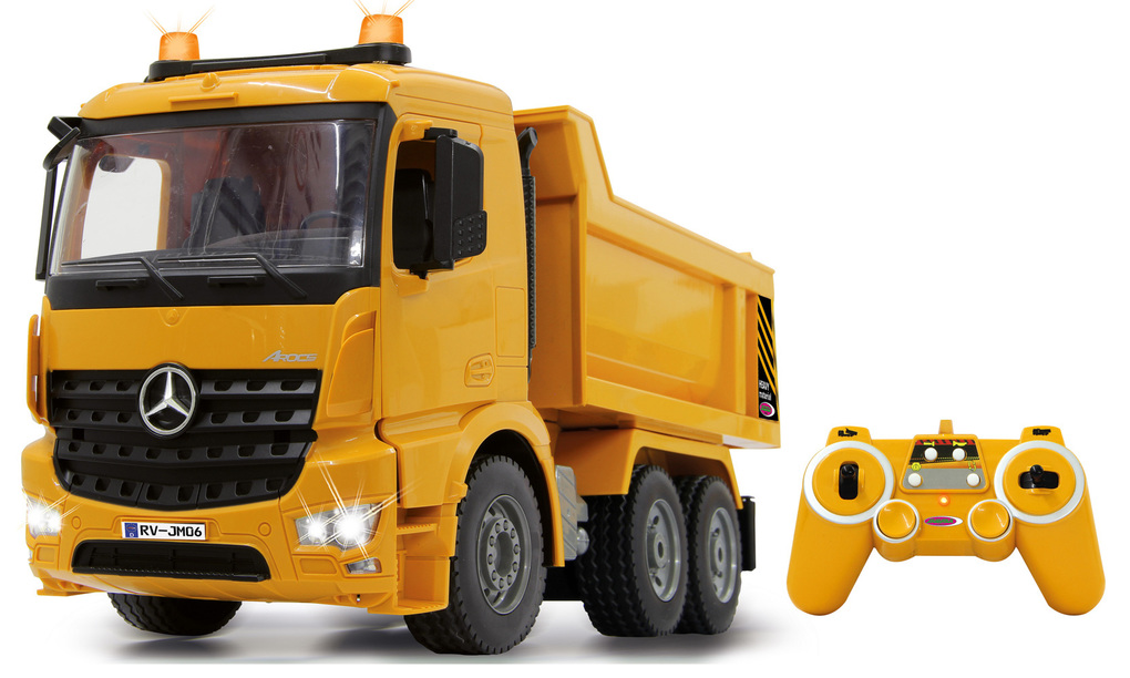 Weitere Ansicht: Jamara - Baufahrzeug, Muldenkipper Mercedes Arocs 2,4 GHz