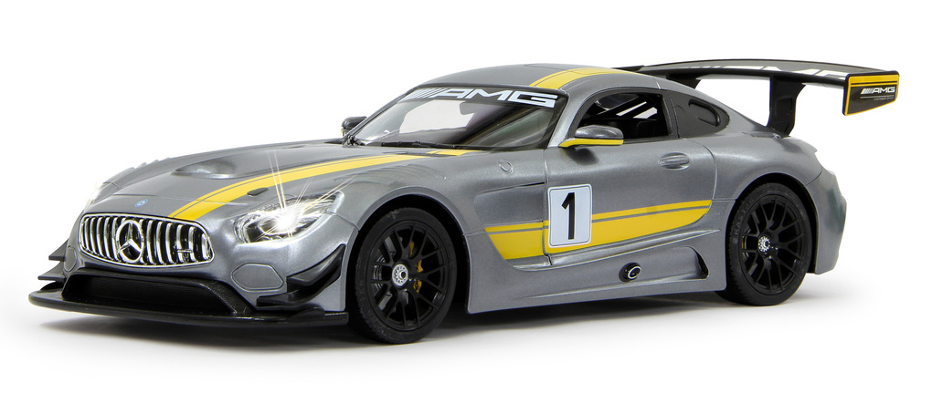 Weitere Ansicht: Jamara - Fahrzeug, Mercedes-Benz AMG GT3 Performance 1:14, grau, 27 MHz