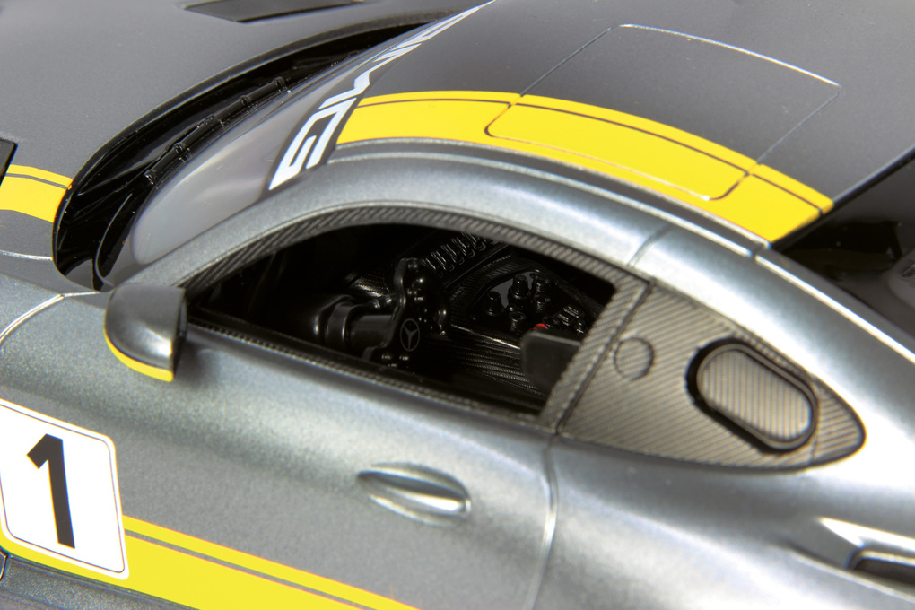 Weitere Ansicht: Jamara - Fahrzeug, Mercedes-Benz AMG GT3 Performance 1:14, grau, 27 MHz