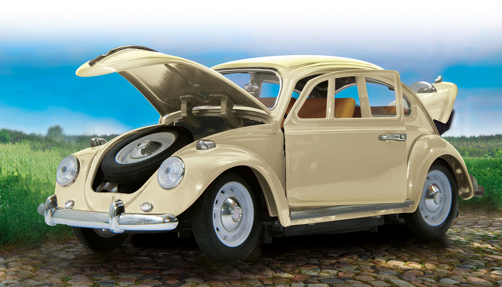 Weitere Ansicht: Jamara - Fahrzeug, VW Käfer 1:18 RC Die Cast creme weiß 40MHz