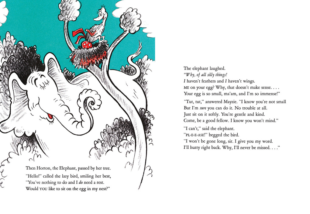 Weitere Ansicht: Horton Hatches the Egg | Dr. Seuss