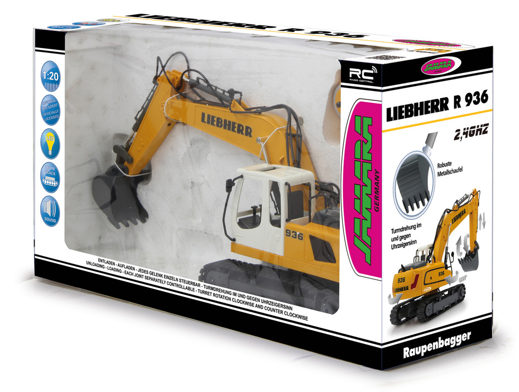 Weitere Ansicht: Jamara - Baufahrzeug, Bagger Liebherr R 936 2,4 GHz