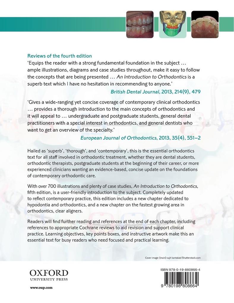 Weitere Ansicht: Introduction to Orthodontics | Simon J. Littlewood, Laura Mitchell