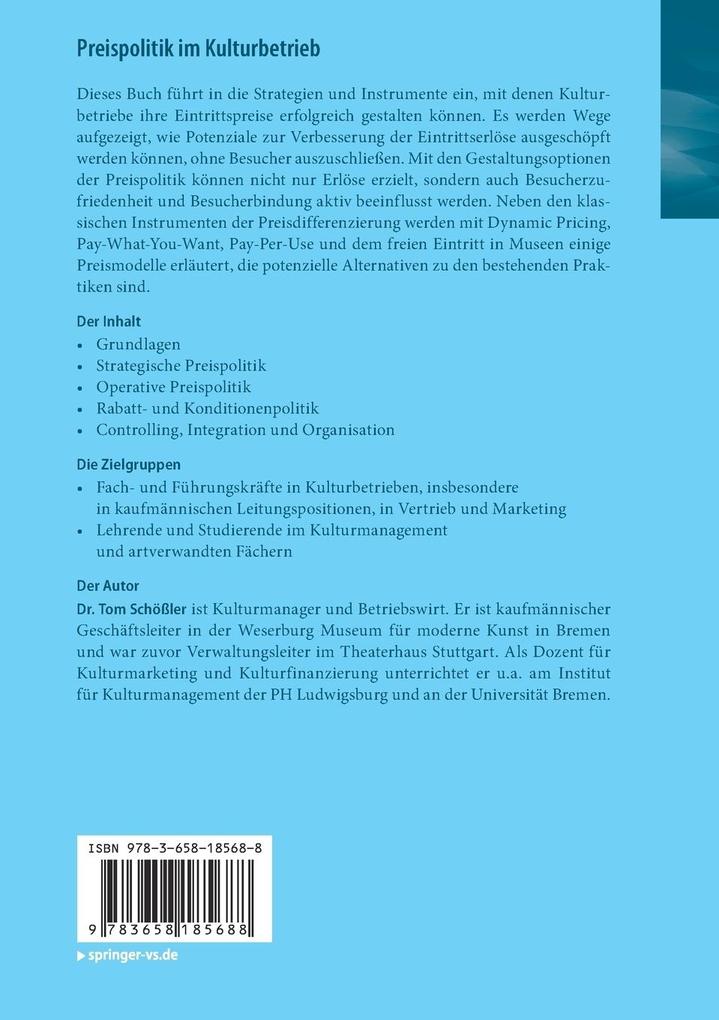 Weitere Ansicht: Preispolitik im Kulturbetrieb | Tom Schößler